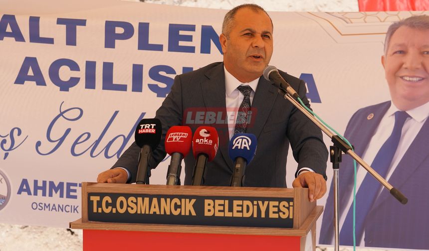 Başkan Çıplak, “Asfalt Plenti Tesisi Bölgeye Hizmet Edecek”