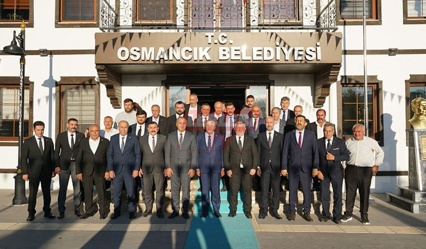 MHP Heyetinden Osmancık Belediyesi’ne Ziyaret