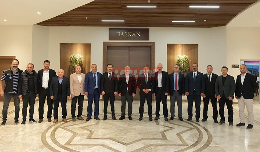Spor Camiasından Başkan Aşgın’a Teşekkür Ziyareti