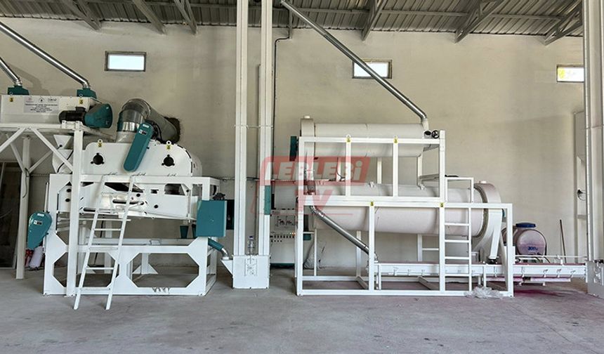 Tohum Eleme Tesisi Açıldı