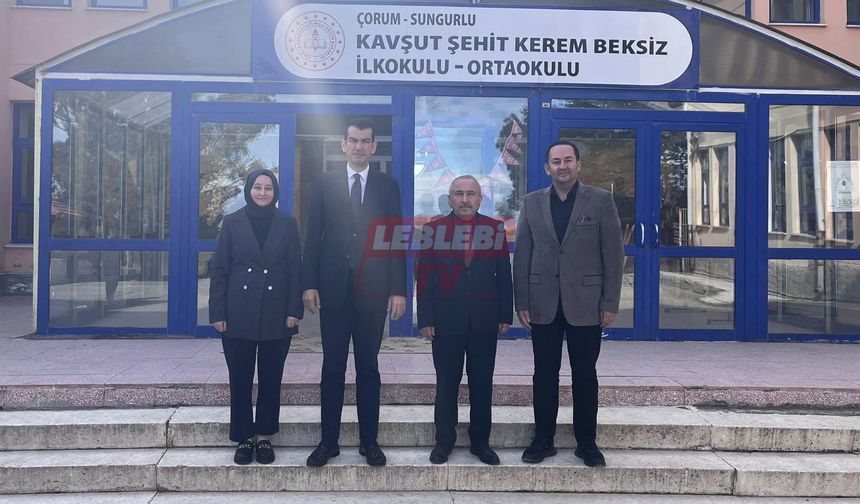 Kaymakam Köksal, Köy Okulunu Ziyaret Etti