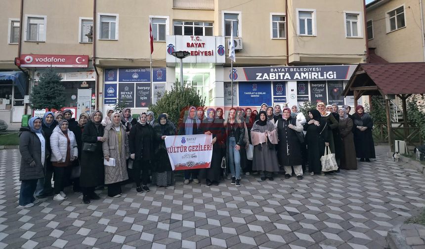 Bayatlı Kadınlar Safranbolu’yu Gezecek