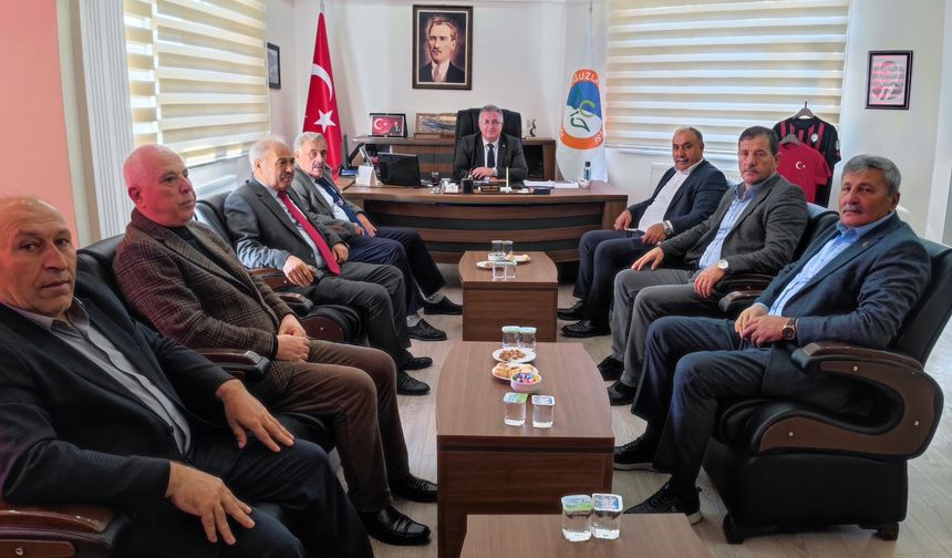 Esnaf Odalarından Başkan Cebeci’ye Ziyaret