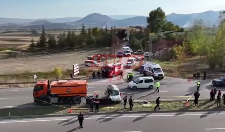 Osmancık-Merzifon Karayolu’nda Katliam Gibi Kaza: 4 Ölü, 1 Ağır Yaralı