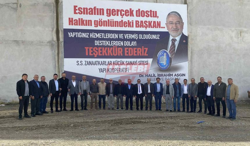 Esnaftan Başkan Aşgın’a Gönülden Teşekkür