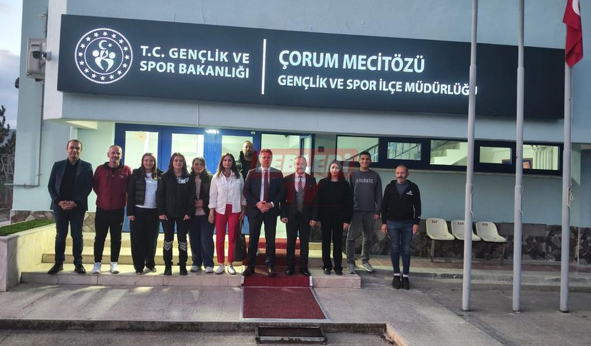 Mecitözü’ndeki Sportif Faaliyetler Görüşüldü