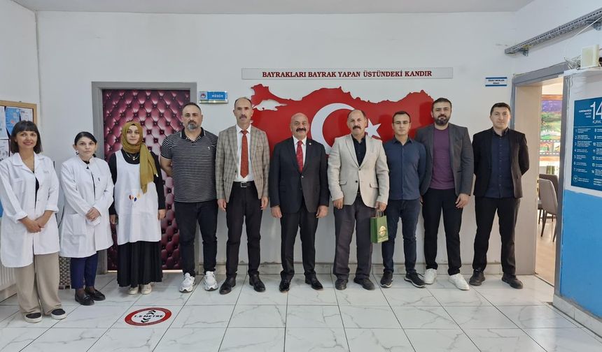 Başkan İsbir’den Öğretmenlere Ziyaret