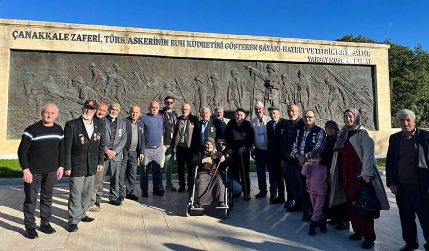 Şehit ve Gazi Aileleri Çanakkale’yi Gezdi