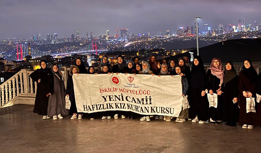 İskilipli Hafız Adayları İstanbul’u Gezdi