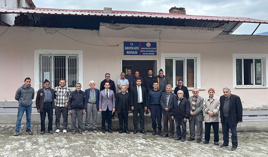 Kargı Kaymakamı Akman Köyleri Ziyaret Etti