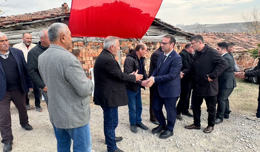 İyi Parti Milletvekili Rıdvan Uz’dan Şehit Ailesine Taziye Ziyareti