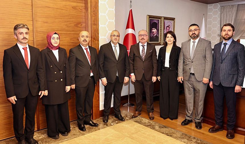 Vali Çalgan’a Öğretmenler Günü Ziyareti