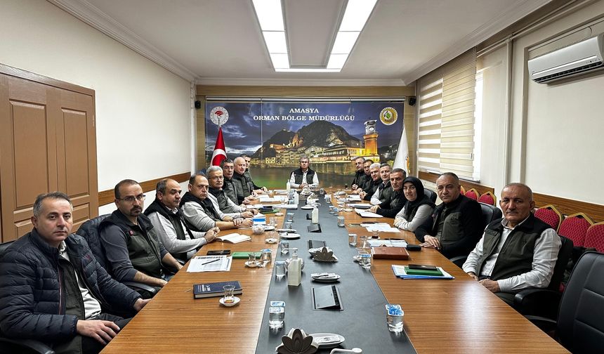 Orman İşletme Müdürleri Faaliyetleri Değerlendirildi