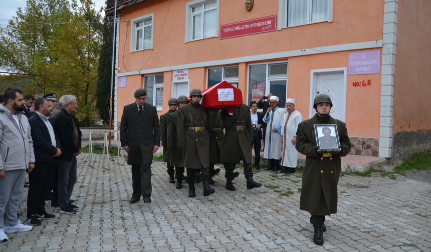 96 Yaşında Vefat Eden Kore Gazisi Son Yolculuğuna Uğurlandı