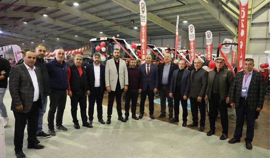 Başkan Şerif Arslan Tarım Fuarı’nda Üreticilerle Buluştu