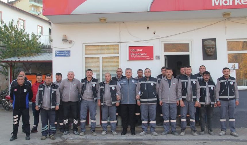 Oğuzlarda Belediye Personeli Modernize Edildi