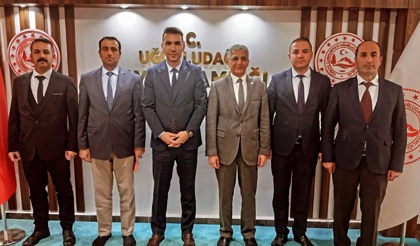 Uğurludağ İlçe Milli Eğitim’den Kaymakam Düzgün’e Ziyaret