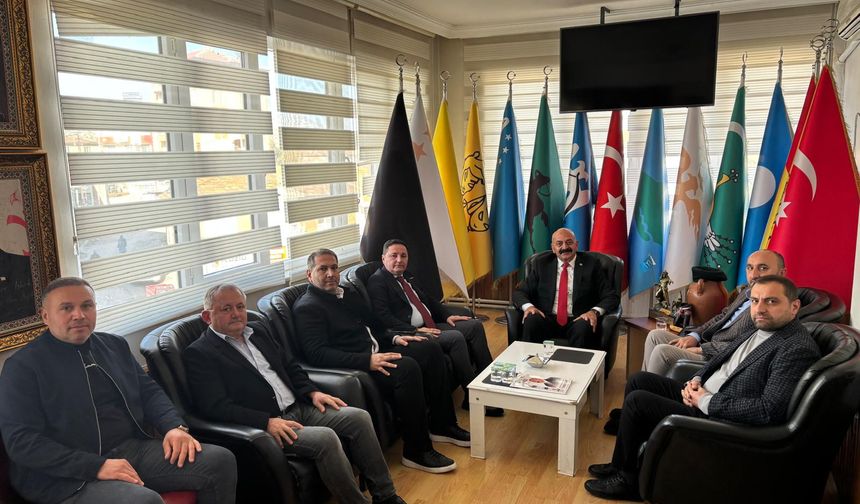 MÜSİAD’tan Başkan İsbir’e Ziyaret