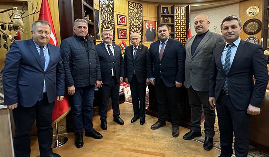 Başkan Gelgör, MHP Lideri Bahçeli’yi Ziyaret Etti