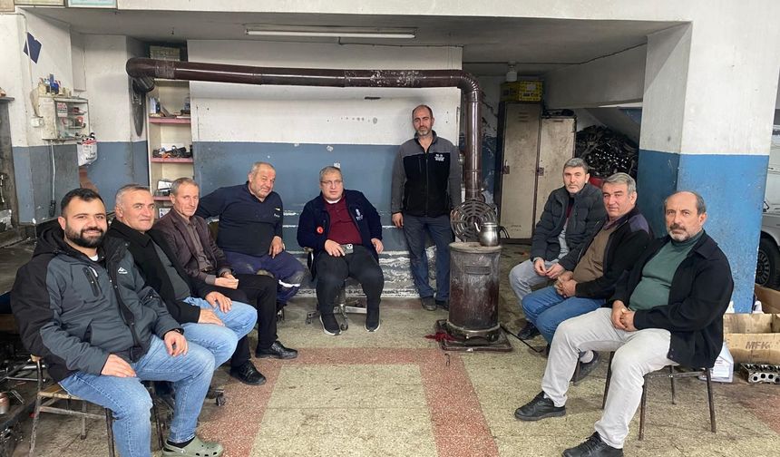 Başkan Ünlü’den Esnaf Ziyareti