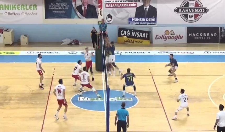 Sungurlu’nun Efeleri Yücelen Anamurspor’a Nefes Aldırmadı