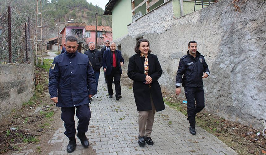 Kaymakam Tokur Berk Köyü’nü Ziyaret Etti