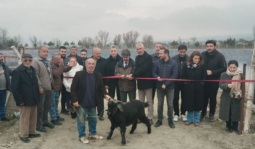 Emirbağ Membran Göleti Törenle Açıldı