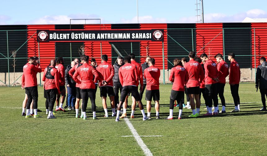 Çorum FK, Sakaryaspor Maçının Hazırlıklarını Sürdürdü