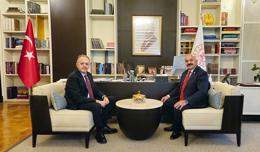 Başkan İspir Projelerini Bakan Yardımcısı Yazgı’ya Anlattı