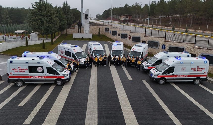 Çorum’a 8 Ambulans Müjdesi