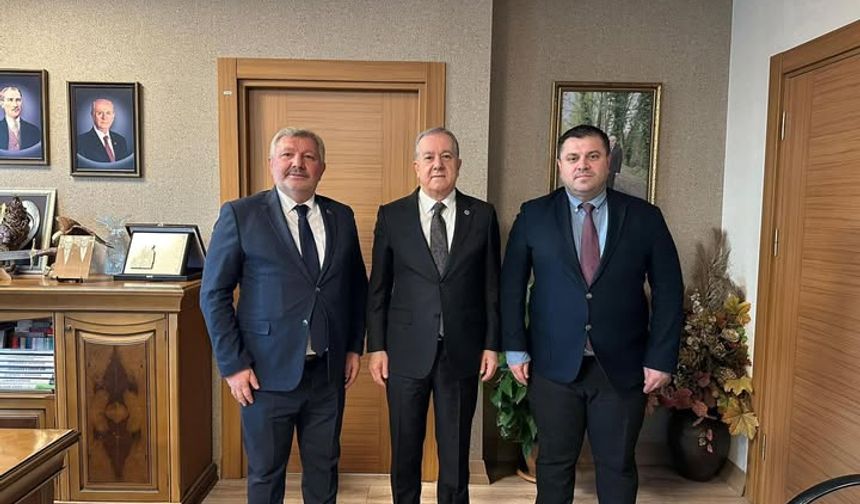 Başkan Gelgör, Sadir Durmaz’a Projelerini Anlattı