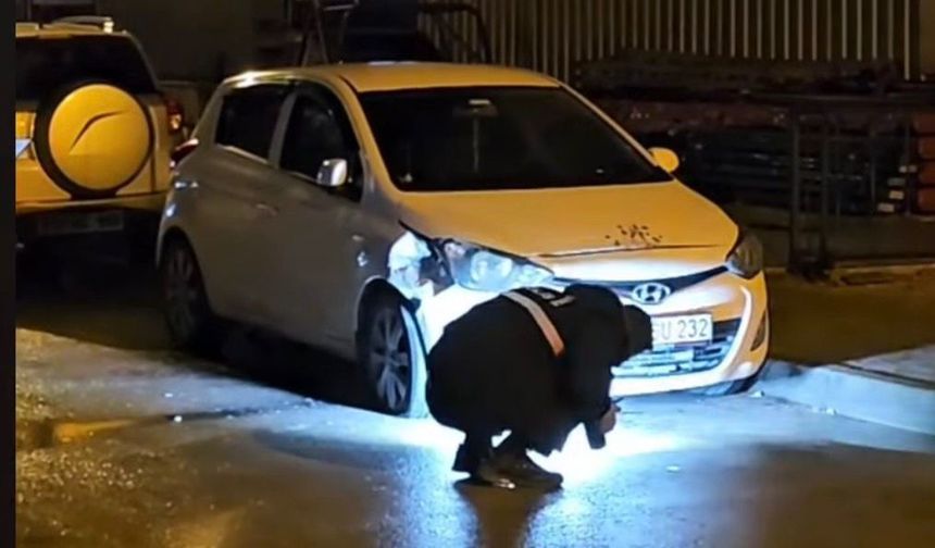 Otomobil Pompalı Tüfekle Delik Deşik Edildi