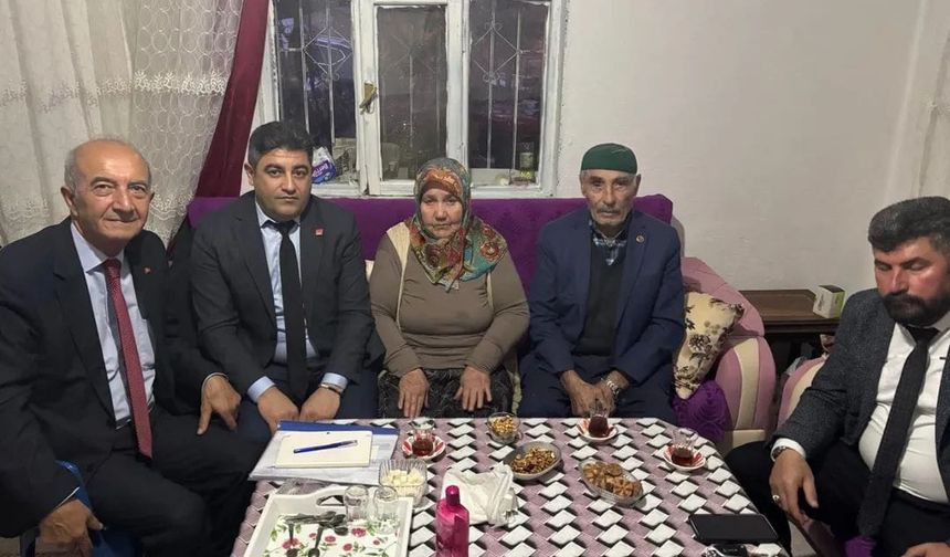 CHP Heyeti, Şehit Ailelerini Ziyaret Etti: “Yalnız Değilsiniz, Yanınızdayız”