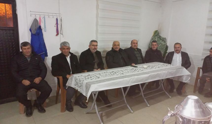 Başkan Çizikci Avhatyaka Köyü’nde Partililerle Birlikte Sorunları Dinledi