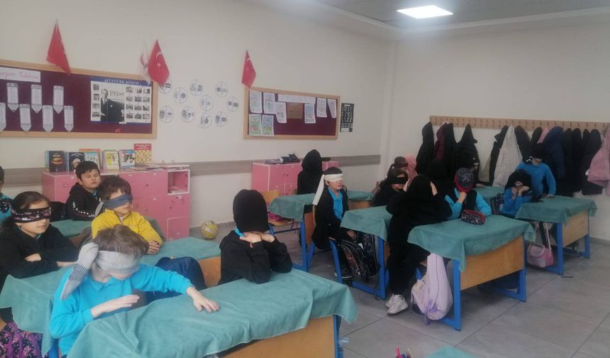 Beyaz Baston Görme Engelliler Haftası’nda Empati Kurdular