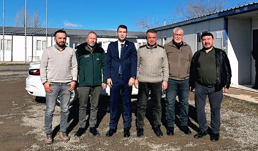 Kaymakam Düzgün DSİ yetkilileri İle Sulama Yatırımlarını Görüştü