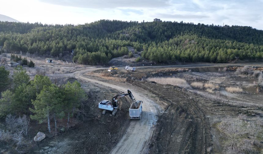 Çomar Barajı’nda 3,5 Kilometrelik Ring Hattı Oluşturuluyor