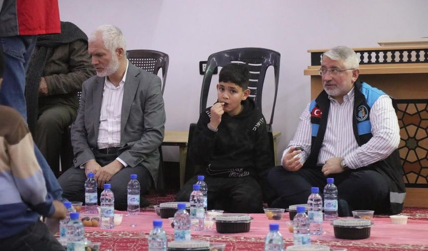 Çorum Belediyesi Yermük’te İftar Sofrası Kurdu