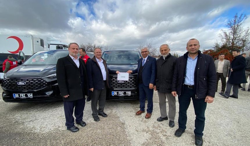 Çorum Kızılayı Hizmet Aracına Kavuştu