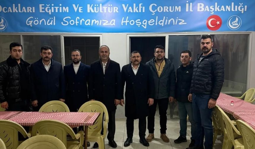 Ülkü Ocakları Gönülleri İftar Sofrasında Birleştiriyor