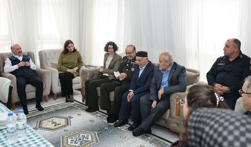 Vali Çalgan’dan Şehit Mustafa Uslu’nun Ailesine Anlamlı Ziyaret