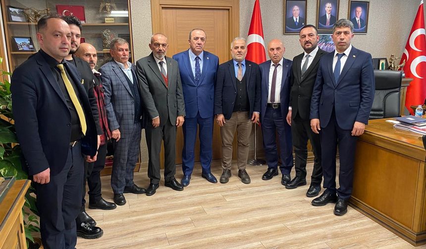 Milletvekili Kayrıcı, Çorumlu Oda Başkanlarıyla Buluştu