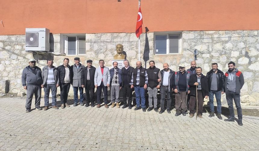 Başkan Kaya, Turgut Köyü’nde Üreticilerle Buluştu