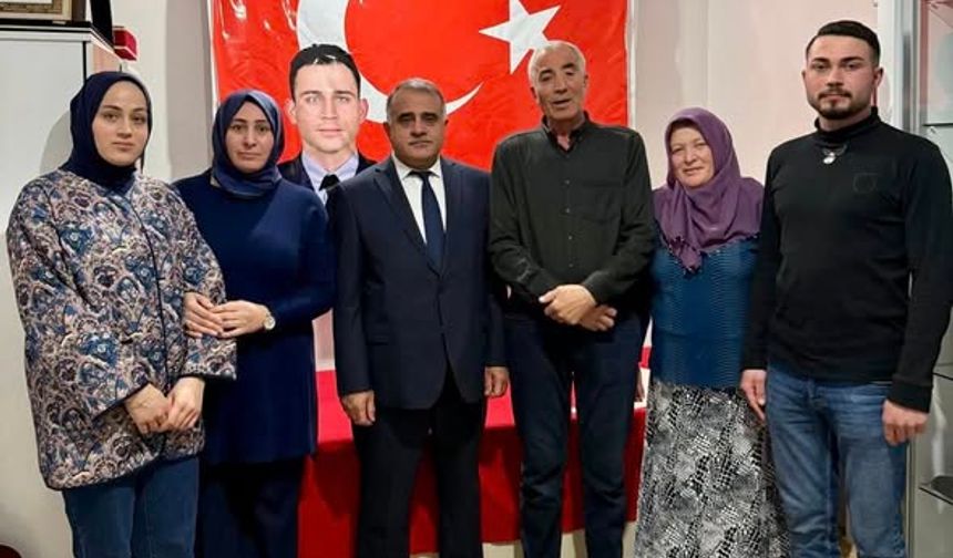 İftarda Şehit Ailesiyle Buluştular