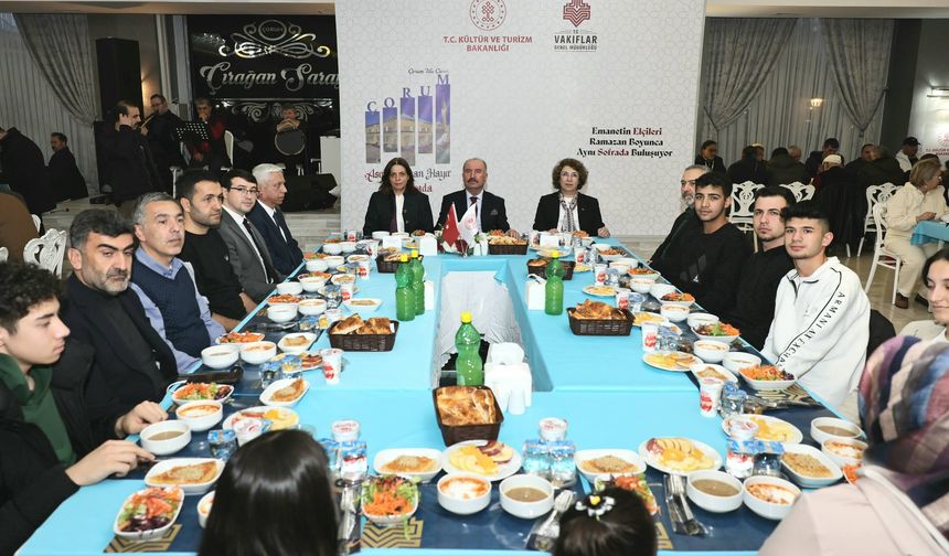 Vakıflar Sofrasında Ramazan Bereketi Paylaşıldı