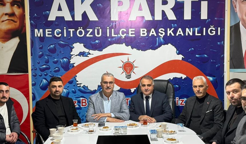 Ahlatcı: “Mecitözü’nün Her Mahallesi ve Köyü İçin Çalışıyoruz”