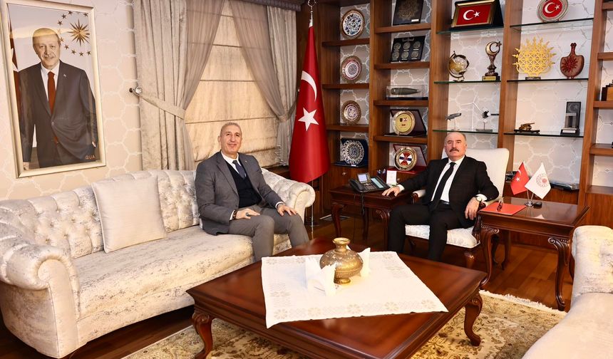 DOKAP Başkanı’ndan Vali Çalgan’a Ziyaret