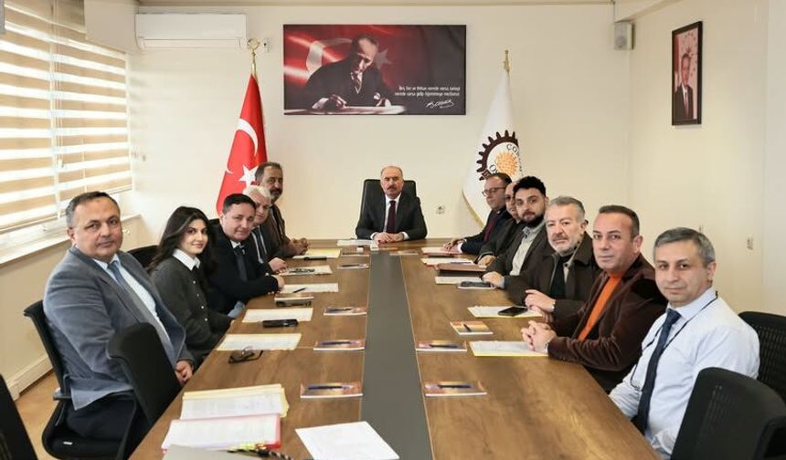 OSB’de Yeni Yapılacak Yatırımlar Görüşüldü