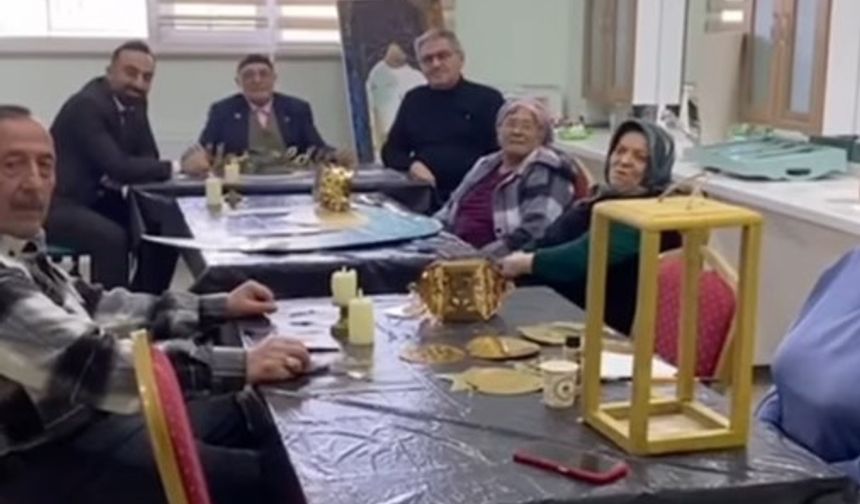 Huzurevinin Güngörmüşleri Ramazan’ı Yaşadı, Yaşattı