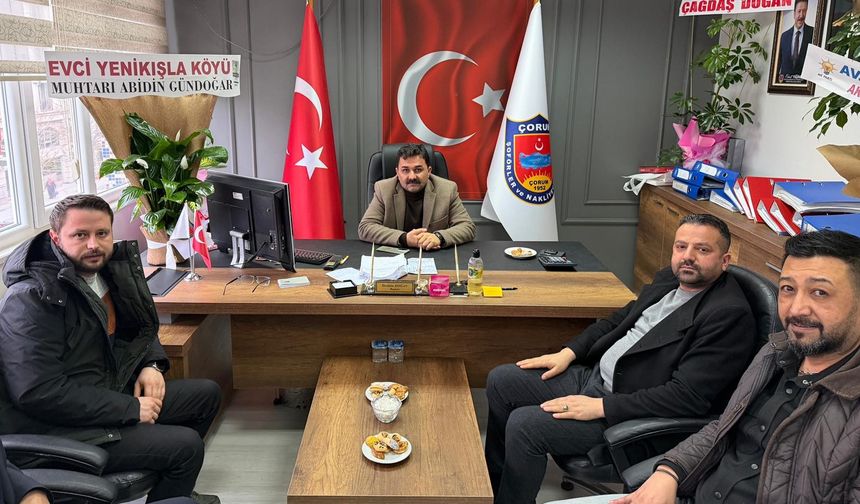 Karaca, “Başkan Doğan, Şoför Ve Nakliyeci Esnafının Yanında Dimdik Duruyor”